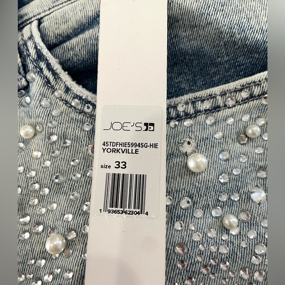 Joe’s Jeans Embellished High Rise Cigarette Jean - Picture 3 of 6
